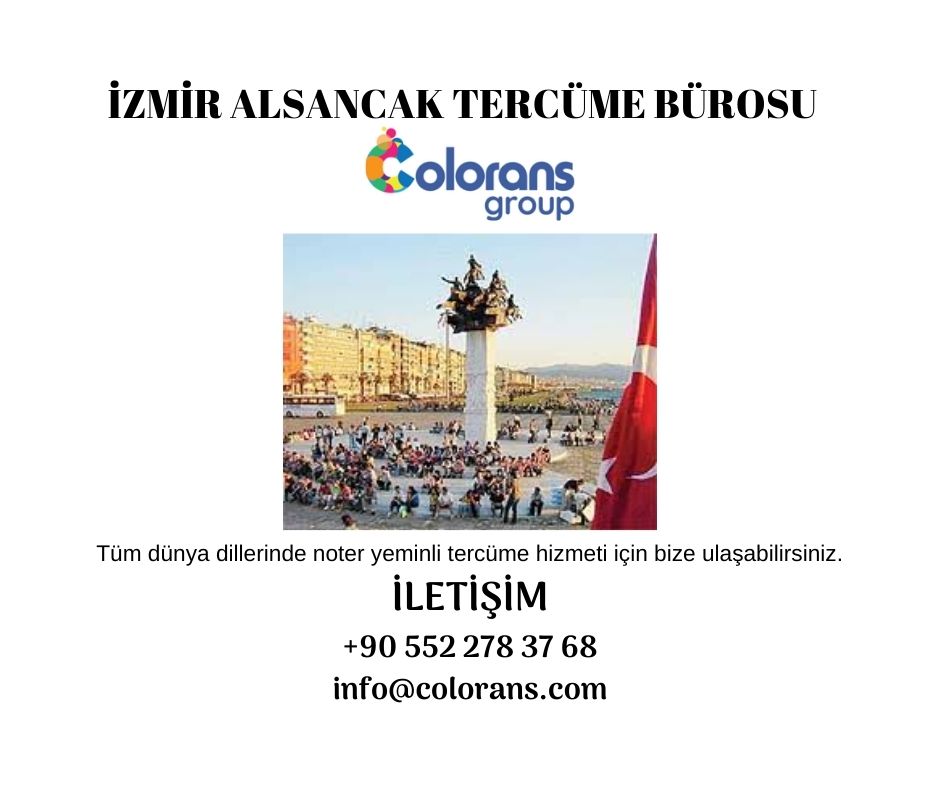 IZMIR ALSANCAK TERCUME BUROSU - İzmir Alsancak Tercüme Bürosu